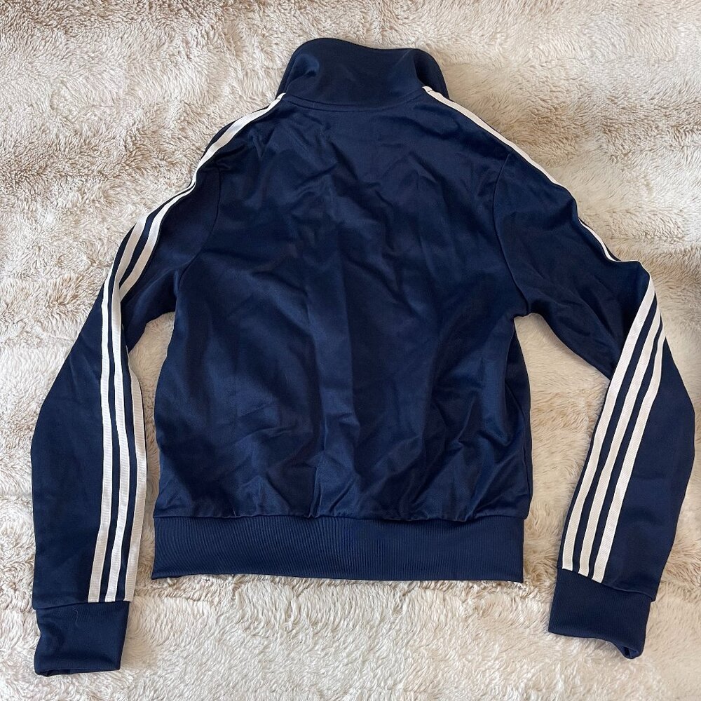 Sporty & Rich x Adidas Long-sleeve soccer polo womens S navy - Picture 2 of 7